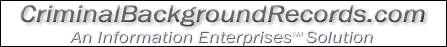 Criminal Background Records .com